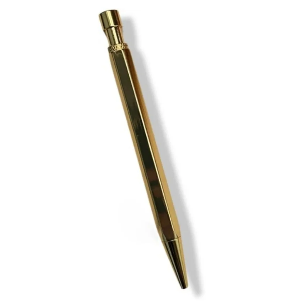 ❤️BUY 2 GET 1 FREE Retractable Gold Brass Pen, Retail Price $16.95 USD